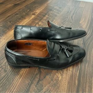 Allen Edmonds Grayson Dress Shoes Black Leather Tassel Loafer Men's - Size 13D